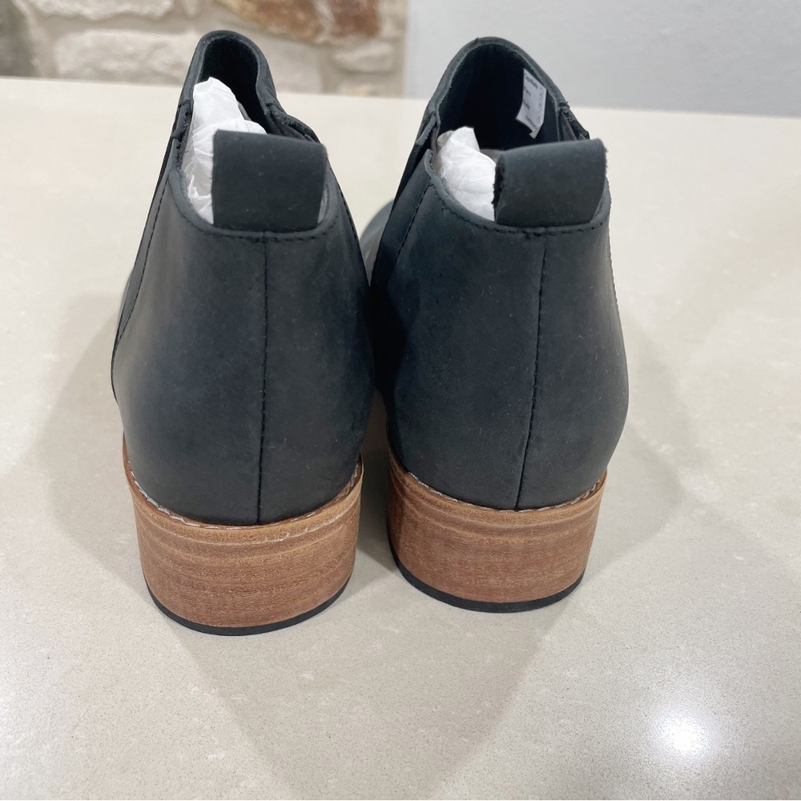 New Fortress Of Inca Daniela Booties Boots Leather Soft Black 36 — image 6 of 8